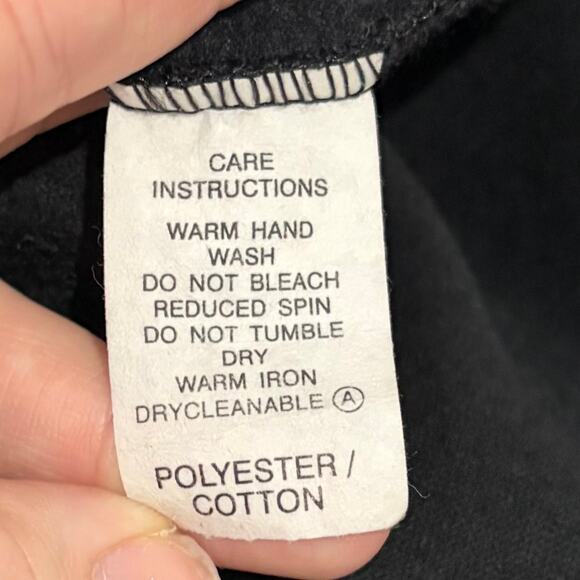 VTG Hard Rock Cafe Melbourne Save the Planet Crewneck S Black Embroidered Rare - Picture 7 of 7